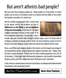 Atheism Atheism Tract - Side 2
